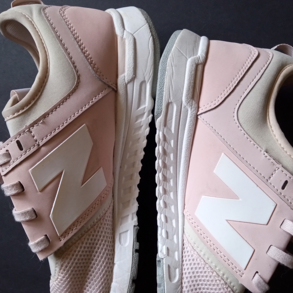 New Balance 247sc Revlite Women's Pale Pink Sneakers - Picture 2 of 6